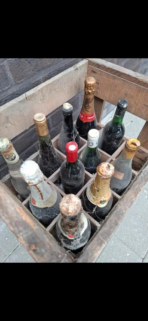 💥OUDE KELDER,VONDST💥, Verzamelen, Wijnen, Zo goed als nieuw, Champagne, Vol, Ophalen