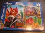 Disney Puzzel "Animal Friends" : 3 x 48 stukjes, Ophalen of Verzenden, Meer dan 50 stukjes, Gebruikt, 2 tot 4 jaar