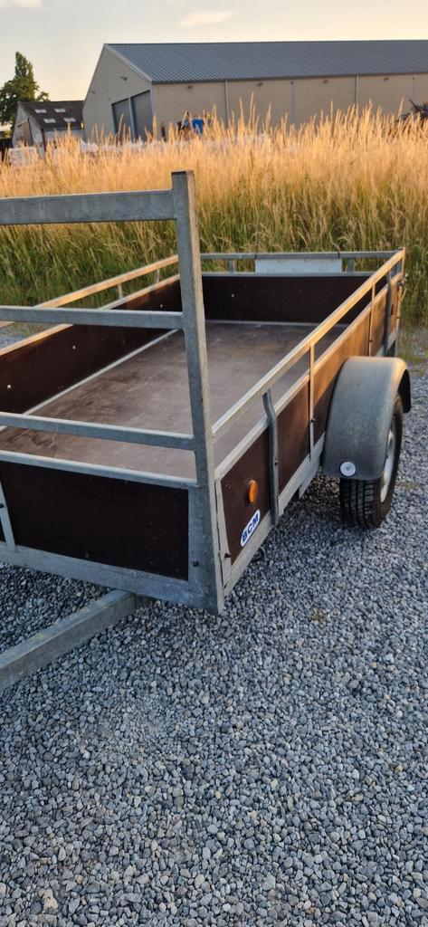 Remorque 2m50 sur 1m30, Auto diversen, Aanhangers en Bagagewagens, Zo goed als nieuw, Ophalen