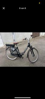 Zwart elektrische damens fiets, Fietsen en Brommers, Ophalen, Zo goed als nieuw, Overige merken, Versnellingen
