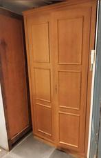 Grande armoire en chêne – étagères + espace penderie, Ophalen, Eikenhout