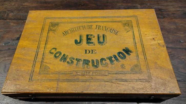 Jeu de construction en bois, Collections, Articles de fumeurs, Briquets & Boîtes d'allumettes