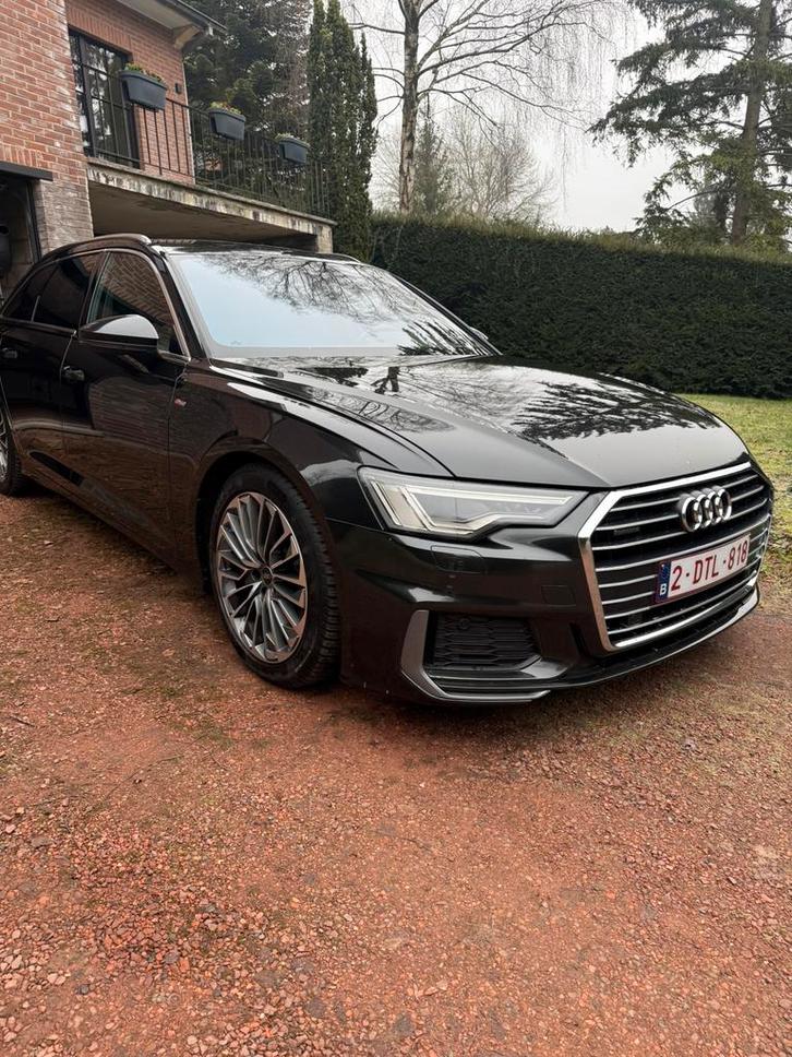 Audi a6 avant 55tfsi e hybride Sline 367pk lage taksen, Autos, Audi, Particulier, A6, 4x4, ABS, Caméra de recul, Phares directionnels