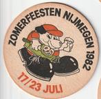 BIERKAART  HEINEKEN ZOMERFEESTEN  17/23 JULI  1982  achterka, Verzamelen, Biermerken, Nieuw, Viltje(s), Heineken, Verzenden