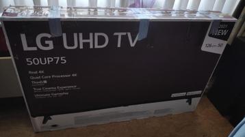 LG Smart TV 50UP75 UHD 4k beschikbaar voor biedingen