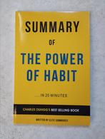 Summary of the power of habit, Ophalen of Verzenden, Zo goed als nieuw