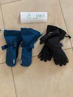 Twee paar ski handschoenen 8 jaar, Handschoenen, Jongen of Meisje, Gebruikt, 122 t/m 128
