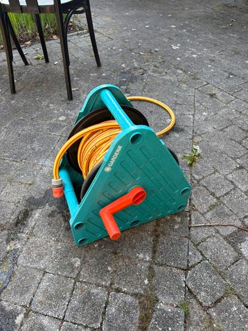 Gardena tuinslang met haspel 15 meter, Tuin en Terras, Ophalen, Tuinslang