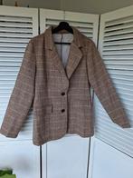 Vestje blazer in bruin beige nieuwstaat maat XL 44, Ophalen of Verzenden, Zo goed als nieuw, Beige, Jasje of Colbert