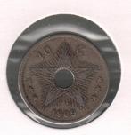 11089 * CONGO * LEOPOLD II * 10 cent 1909a * Z.Fr, Postzegels en Munten, Verzenden