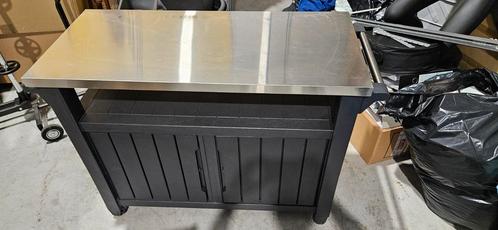 Ketter tuin/terras werktafel / kastje, Tuin en Terras, Tuinmeubel-accessoires, Zo goed als nieuw, Ophalen