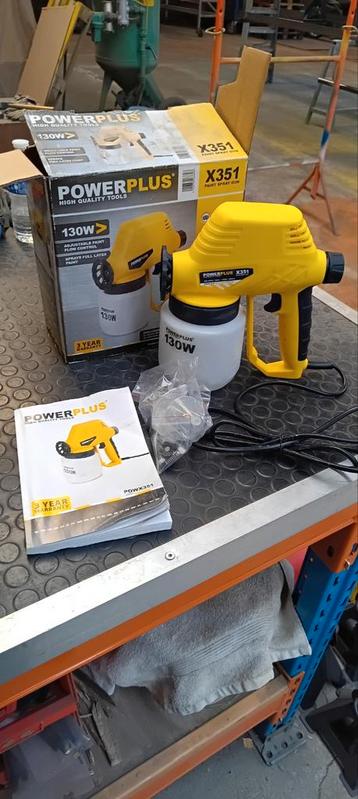 Powerplus X351 verfpistool beschikbaar voor biedingen