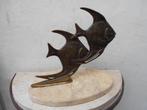 beeld ART-DECO  vissen  brons  1930-1940, Antiquités & Art, Antiquités | Bronze & Cuivre, Bronze, Enlèvement ou Envoi