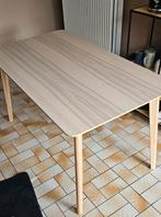 Mooie houten tafel, Huis en Inrichting, Tafels | Eettafels, Ophalen, Gebruikt, 100 tot 150 cm, Eikenhout