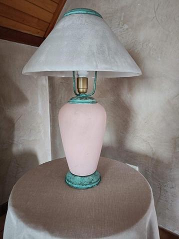 Tafellamp, Huis en Inrichting, Lampen | Tafellampen, Ophalen, 50 tot 75 cm, Klassiek, Glas
