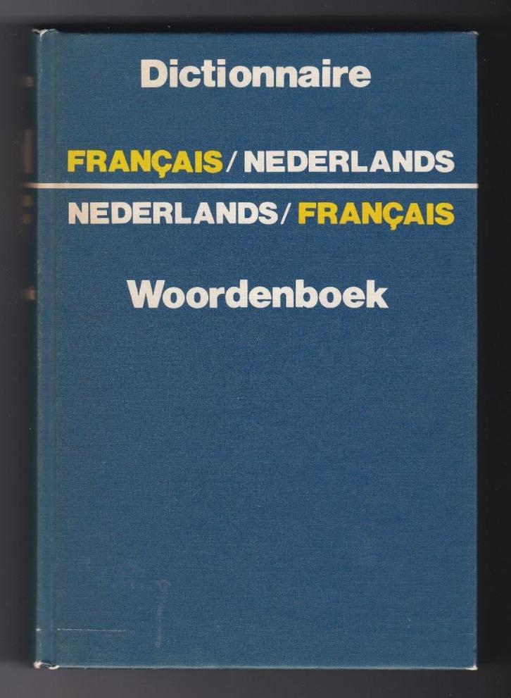 Woordenboek Dictionnaire Nederlands - Français - Nederlands, Boeken, Woordenboeken, Gelezen, Frans, Overige uitgevers, Ophalen of Verzenden