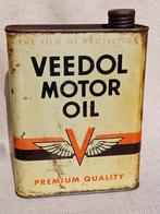 Zeldzaam decoratief olieblik VEEDOL MOTOR OIL, Ophalen of Verzenden, Gebruikt, Verpakking