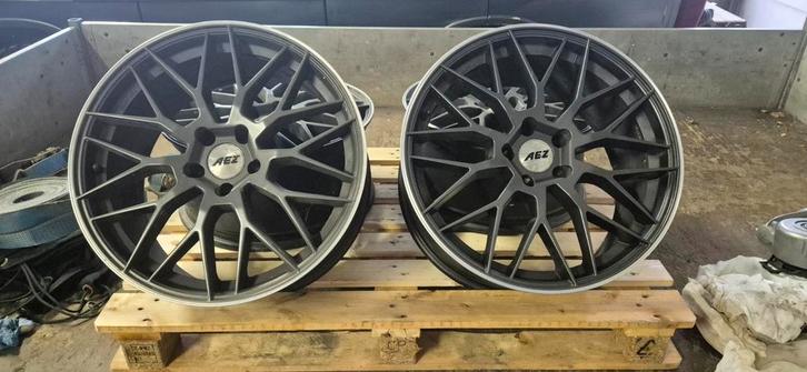 4x AEZ Porto 9x19 H2 ET20 5x112, Auto-onderdelen, Banden en Velgen, Velg(en), All Season, 19 inch, Personenwagen, Gebruikt, Ophalen