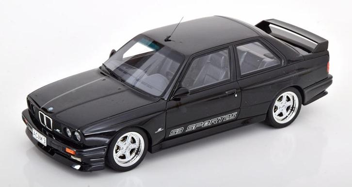 BMW M3 E30 ACS3 Sport 2.5 Black 1985 Otto Mobile NIEUW 1/18, Hobby en Vrije tijd, Modelauto's | 1:18, Nieuw, Auto, OttOMobile