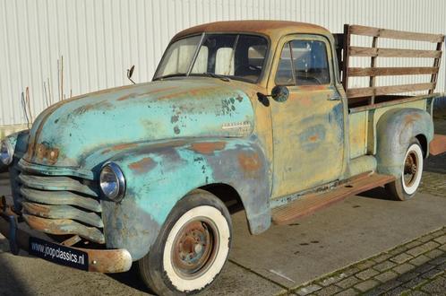 1952 Chevrolet   3100  3600  pick up, Auto's, Chevrolet, Particulier, Pick-up, Benzine, Overige carrosserie, 2 deurs, Handgeschakeld