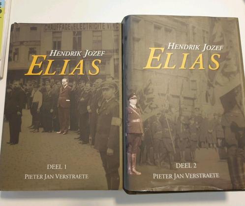 Hendrik Jozef ELIAS 2 delen COLLABORATIE WO2 WW2 OORLOGSBOEK, Livres, Guerre & Militaire, Comme neuf, Enlèvement ou Envoi