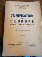 De eenwording van Europa: voorwaarden en grenzen, Trempont, Verzenden, TREMPONT