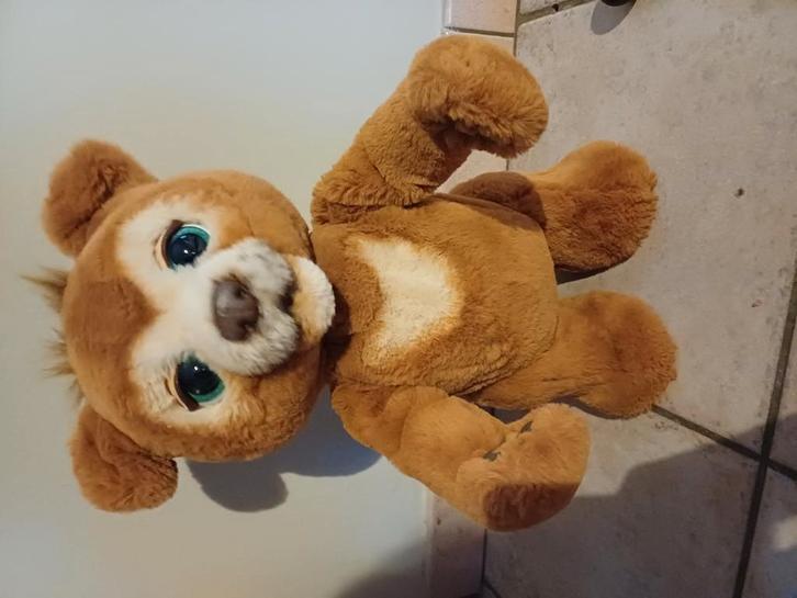 FurReal Cubby de beer, Kinderen en Baby's, Speelgoed | Knuffels en Pluche, Zo goed als nieuw, Beer, Ophalen