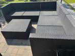 Loungeset 6p met opbergbox, Ophalen, Kunststof, Gebruikt, 6 zitplaatsen