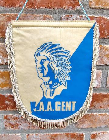 AA Gent La Gantoise 1980s erg zeldzaam voetbal vaantje beschikbaar voor biedingen