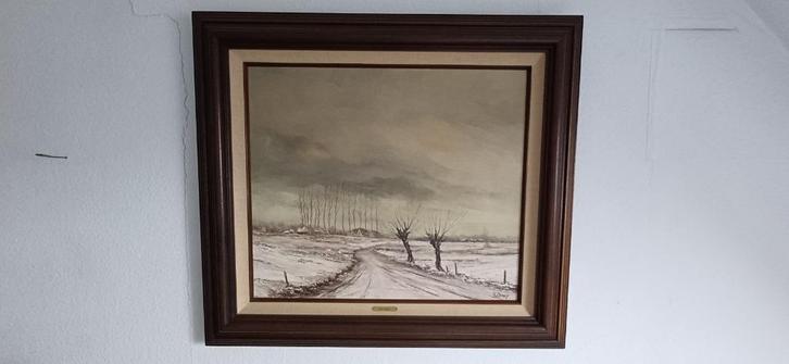 rustiek schilderij, Antiek en Kunst, Kunst | Schilderijen | Klassiek, Ophalen