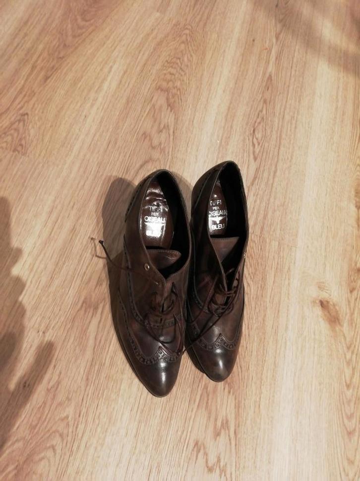 Mooie korte dameslaars, NIEUW, met veter en hoge hak, Kleding | Dames, Schoenen, Nieuw, Lage of Enkellaarzen, Bruin, Ophalen of Verzenden