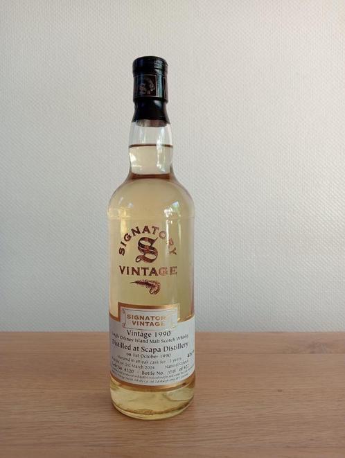 whisky Orkney Island Single Malt Scapa 13 ans, Collections, Vins, Neuf, Autres types, Autres régions, Pleine, Enlèvement
