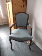 Fauteuil ancien en bois, Maison & Meubles, Fauteuils, Tissus