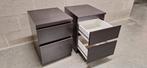 2x nachtkastje IKEA, Huis en Inrichting, Slaapkamer | Nachtkastjes, Ophalen, Gebruikt, Minder dan 45 cm, Minder dan 55 cm
