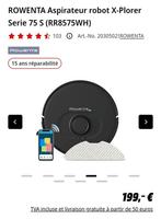 rowenta, Ophalen of Verzenden, Gebruikt, Stofzuiger