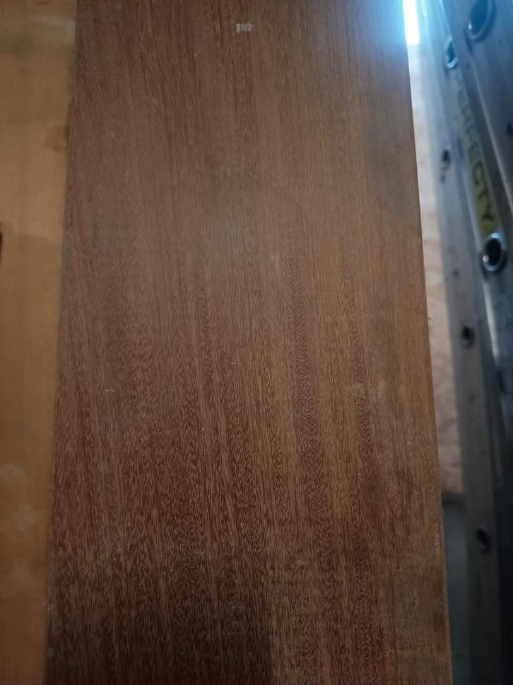 Bois exotique, Bricolage & Construction, Planches & Dalles, Comme neuf, Bois, Enlèvement