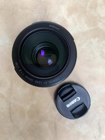 Canon EF 50mm f/1.8 STM portretlens beschikbaar voor biedingen