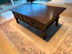 Houten salontafel met lades, Huis en Inrichting, Ophalen, Zo goed als nieuw