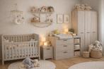 Complete babykamer - lichte eikkleur, Kinderen en Baby's, Ophalen, Gebruikt, Jongetje of Meisje