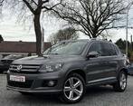 Volkswagen Tiguan 2.0 TDI R line Leder Pano Navi Zetelverw., Auto's, USB, Gebruikt, 4 cilinders, Leder