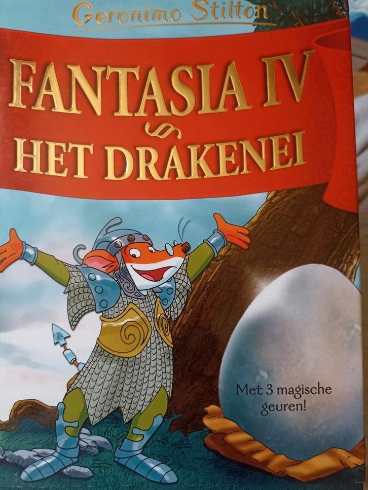 Geronimo Stilton - Fantasia IV, Boeken, Kinderboeken | Jeugd | onder 10 jaar, Zo goed als nieuw, Ophalen of Verzenden