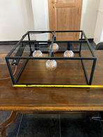 hanglamp industriële stijl 60 x60 cm, Moins de 50 cm, Comme neuf, Enlèvement, Métal