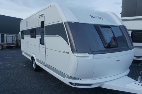 Nieuwe 6pers.Hobby met stapelbed, rondzit, BADKAMERCARAVAN, Caravans en Kamperen, Caravans, Bedrijf, tot en met 6, Rondzit, Hobby