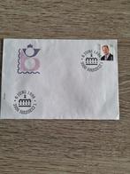 Postzegel van Koning op envelop, Oblitéré, Enlèvement ou Envoi, Affranchi, Avec enveloppe