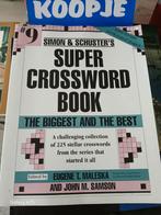 John M. Samson - Simon & Schuster Super Crossword Book 9, Ophalen of Verzenden, Zo goed als nieuw, John M. Samson
