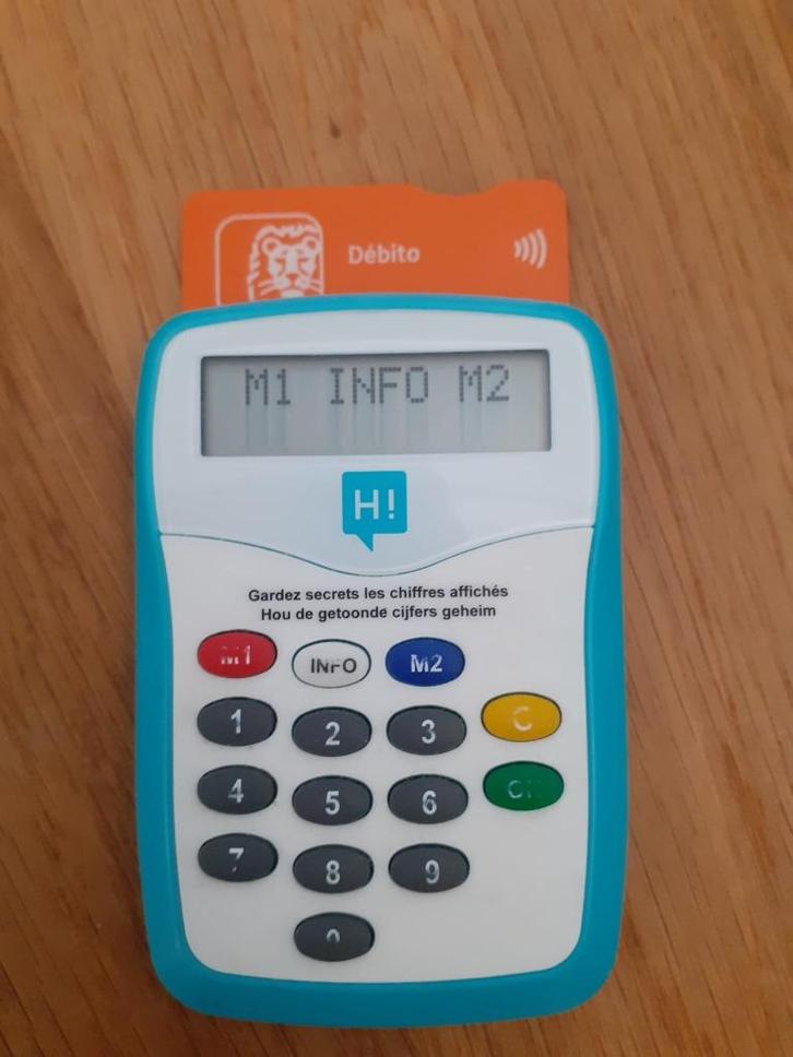 Lecteur de cartes bancaires, Verzamelen, Elektronische Apparatuur, Ophalen