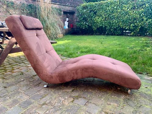 Fauteuil relaxation psy RETRO tissus, Huis en Inrichting, Fauteuils, Gebruikt, Stof, 125 cm of meer, Ophalen