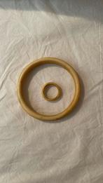 Vintage ivoren set, Ophalen of Verzenden, Overige materialen, Armband