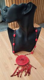 Prachtige handgemaakte Ibiza Bohemian ketting, Ophalen of Verzenden, Zo goed als nieuw
