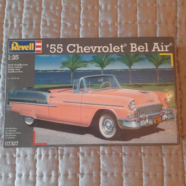 REVELL 1/25 CHEVROLET BEL AIR CABRIO 1955 *MIB*SEALED*, Hobby en Vrije tijd, Modelbouw | Auto's en Voertuigen, Nieuw, Auto, Groter dan 1:32